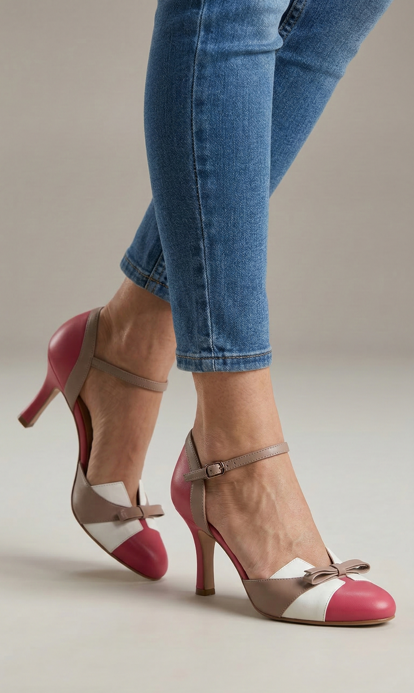 Élise | Zapatos de tacón cómodos de piel