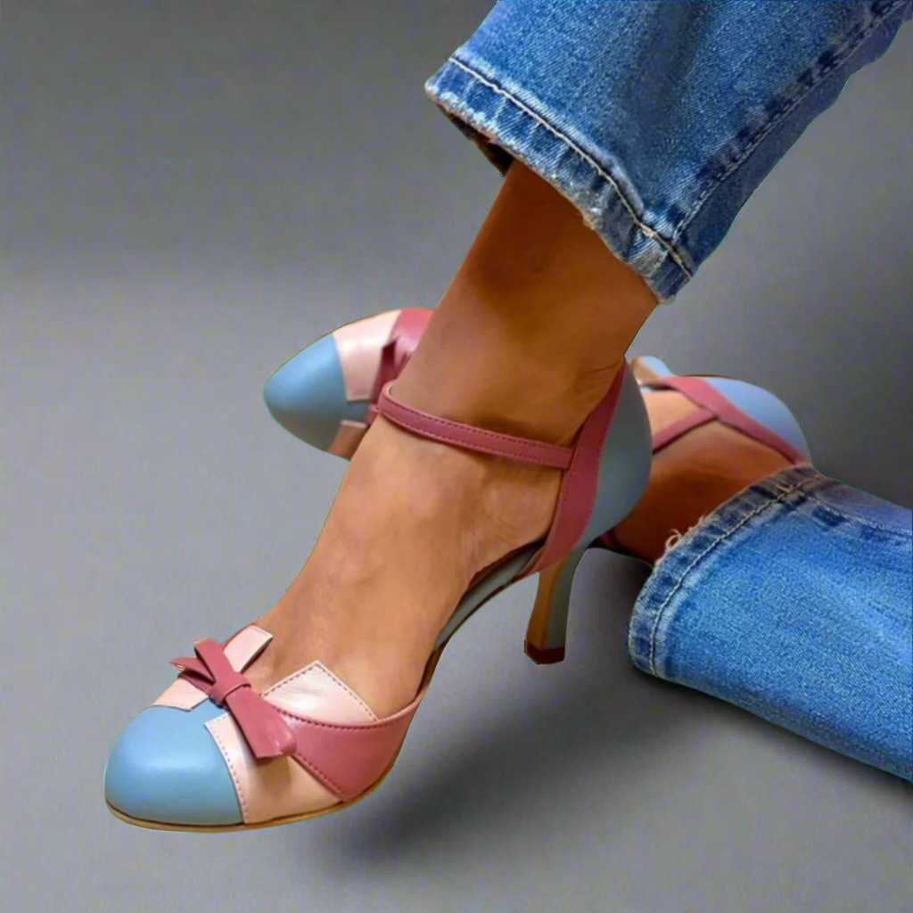 Élise | Zapatos de tacón cómodos de piel