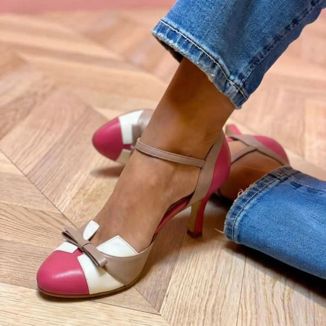 Élise | Zapatos de tacón cómodos de piel