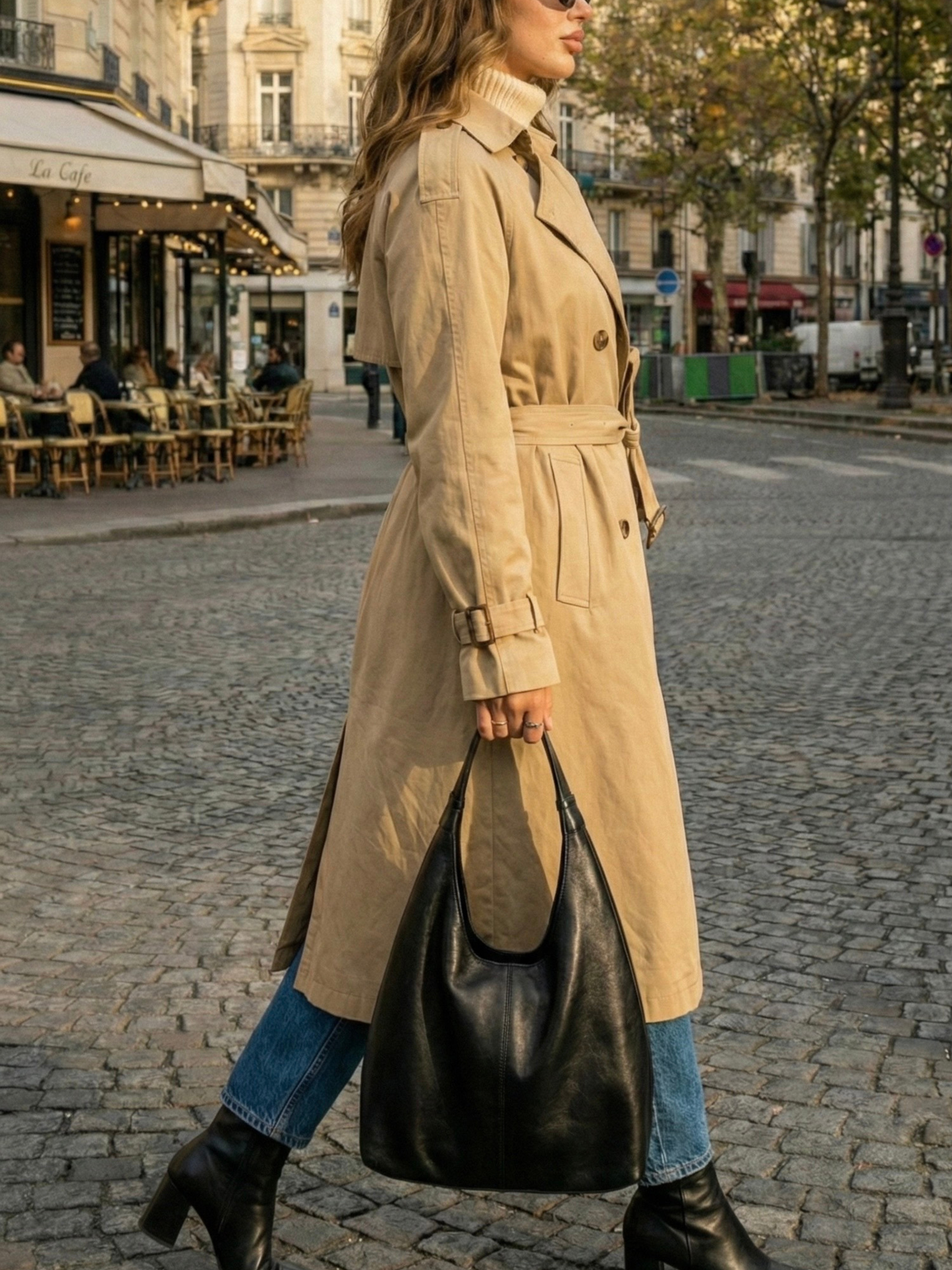 Trench Clásico Camel – Elegancia Atemporal para el Día a Día | Isabel Herrera