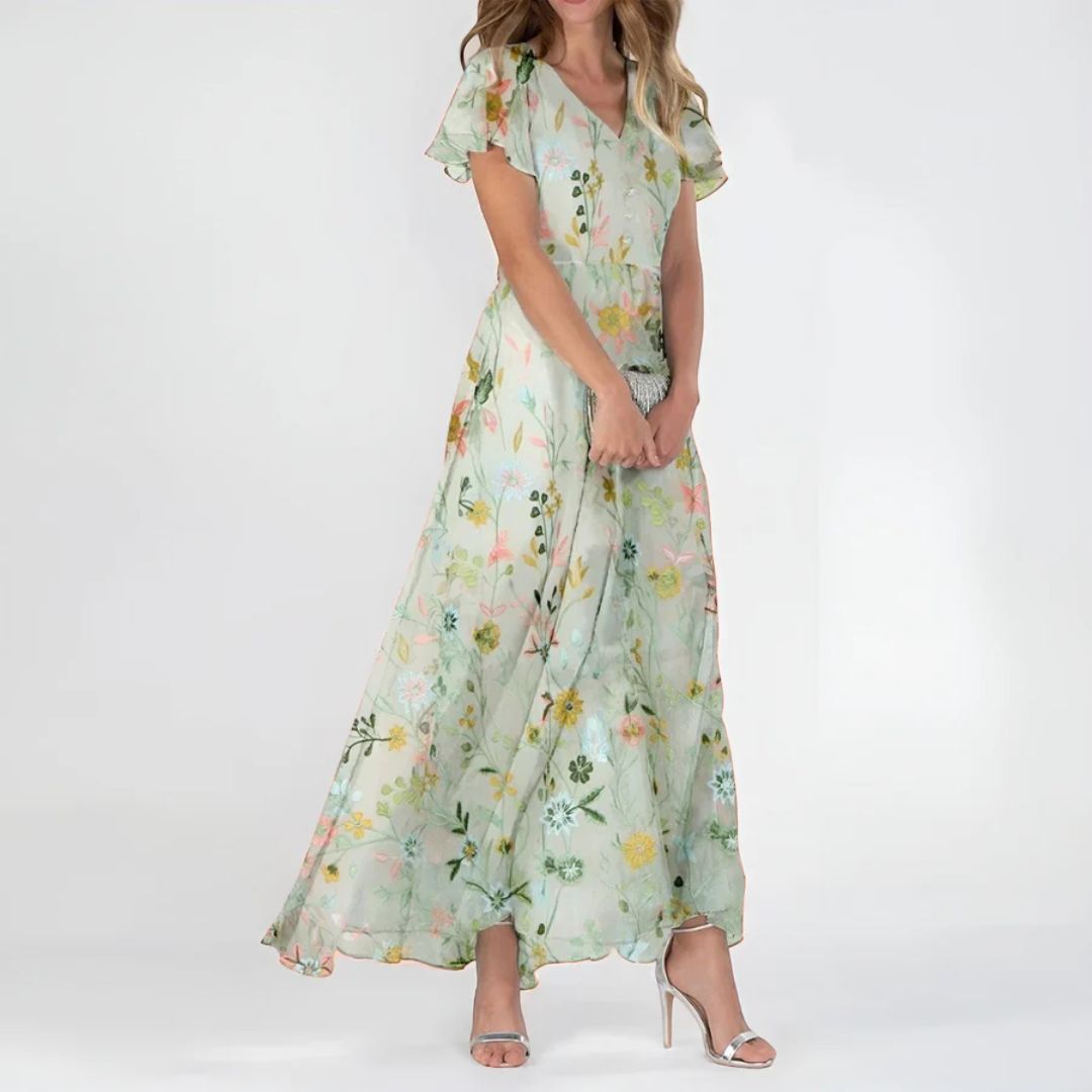 Susan |  Vestido lujoso que disimula la barriga