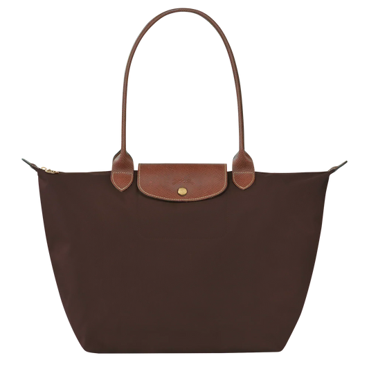 BOLSO TOTE GRANDE LONGCHANT | MARRÓN OSCURO