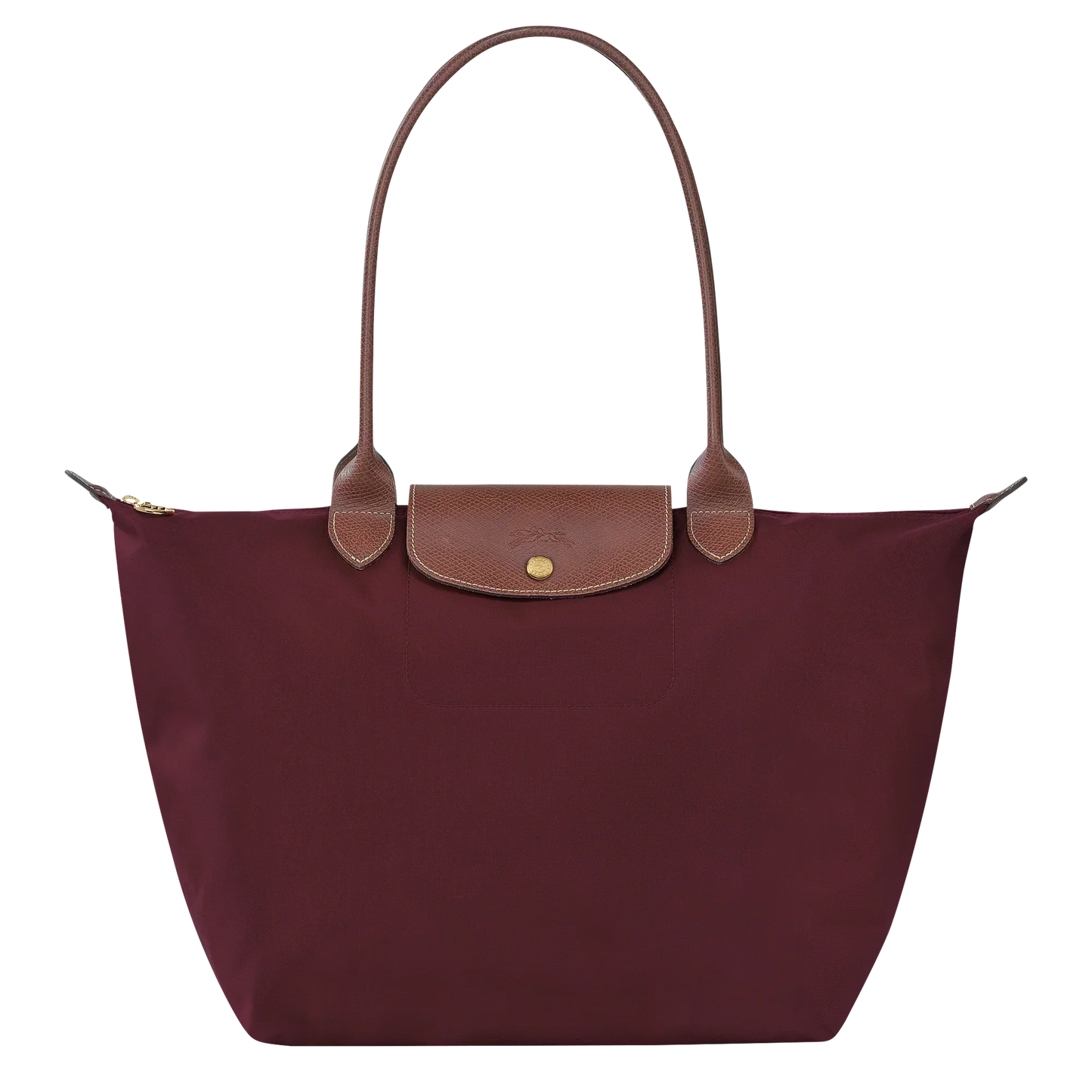 BOLSO TOTE GRANDE LONGCHANT | BURGUNDY