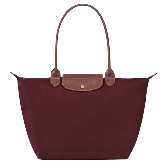 BOLSO TOTE GRANDE LONGCHANT | BURGUNDY