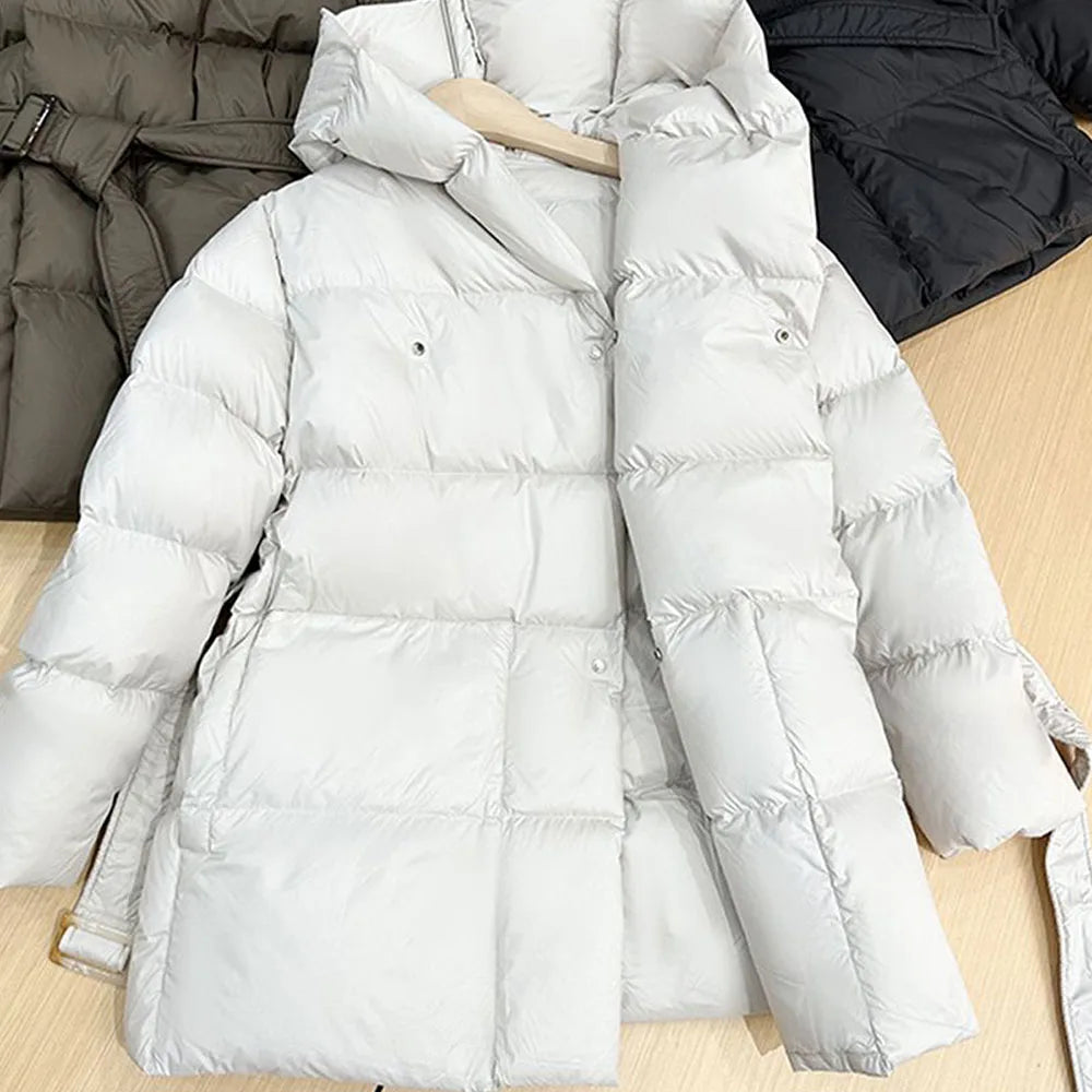 Chaqueta Acolchada con Capucha Aaron – Comodidad Premium para el Día a Día | Isabel Herrera