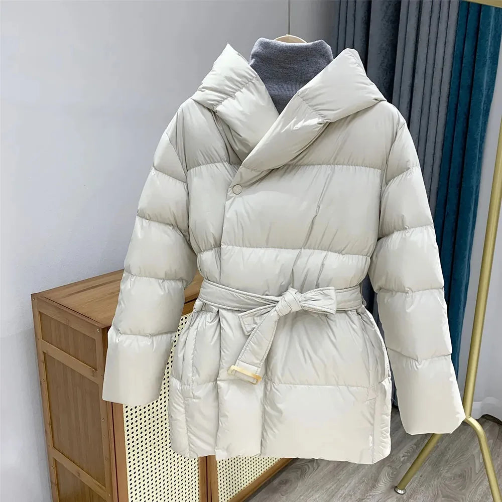 Chaqueta Acolchada con Capucha Aaron – Comodidad Premium para el Día a Día | Isabel Herrera
