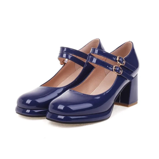 Elena™ | Tacones Ortopédicos de Piel