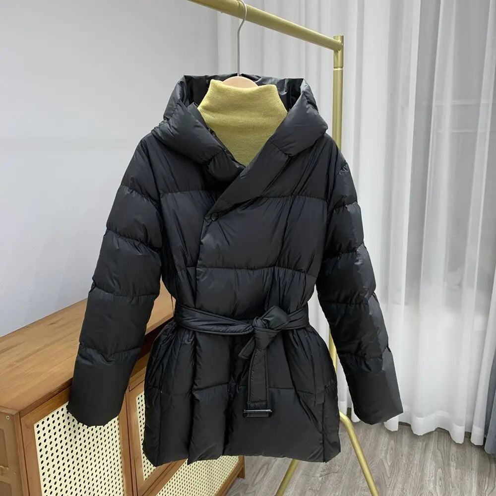 Chaqueta Acolchada con Capucha Aaron – Comodidad Premium para el Día a Día | Isabel Herrera